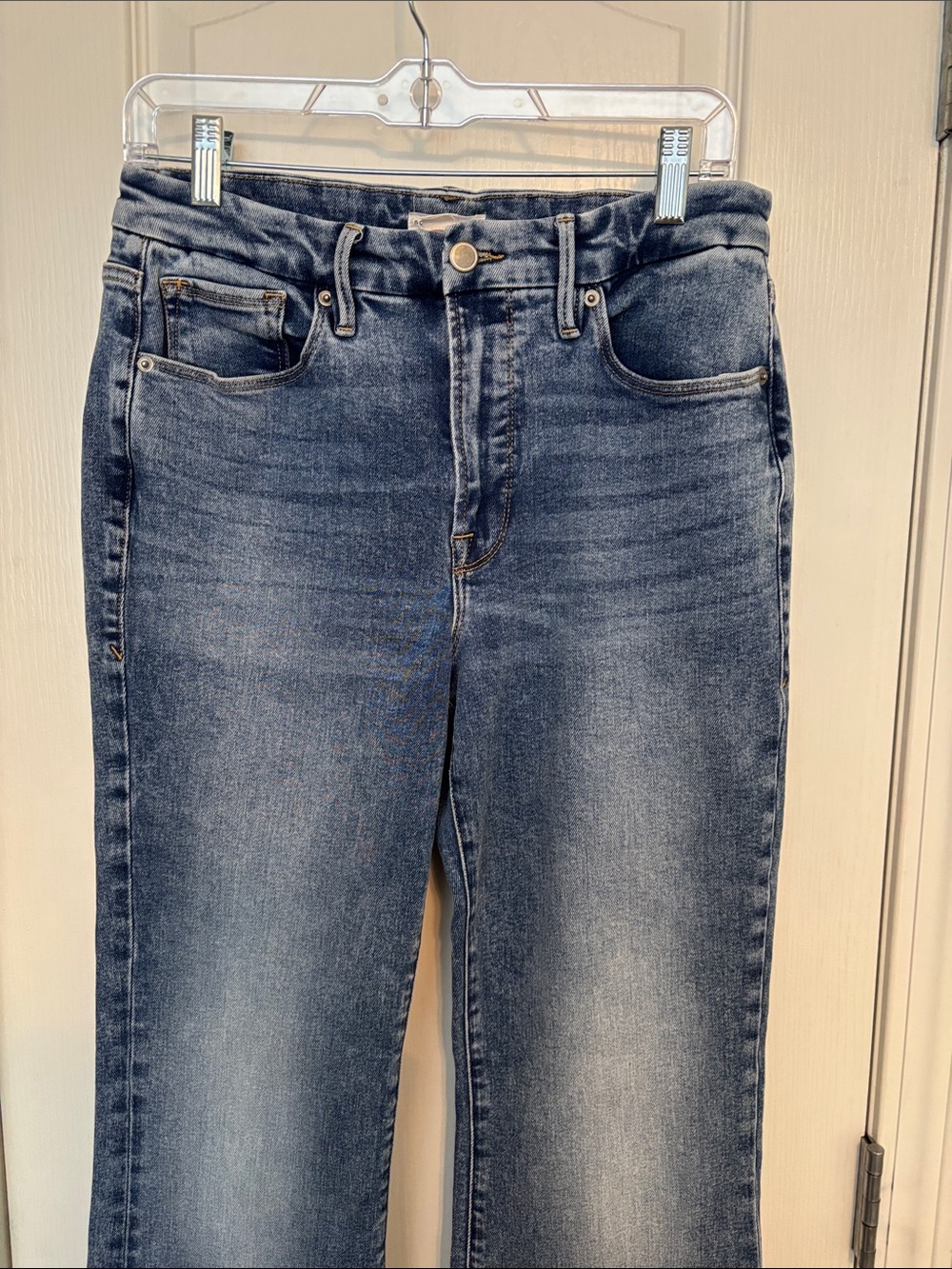 Good American Compression Good Classic Bootcut Jeans size 10/30 - Picture 5 of 8